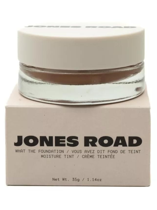 Jones Road What The Foundation - Tinted Moisture Balm - Porcelain + Complimentary Korean Face Sheet Masque