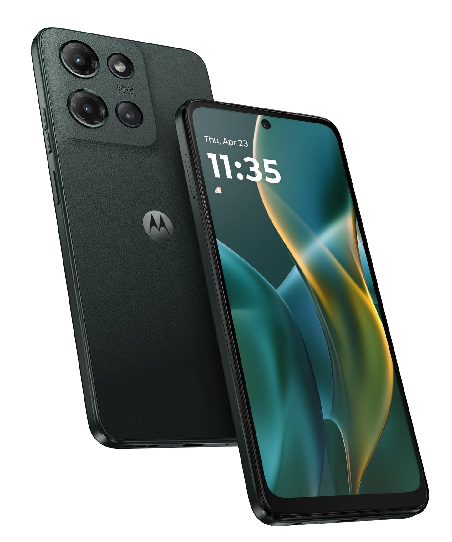 Moto G - 2025 | Unlocked | Made for US 4/128GB | 50MP Camera | Forest Gray