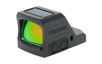 Holosun Technologies 407COMP X3 | Green Dot | Open Pistol Sight | 2 MOA Dot | 1X Magnification | RMR Footprint | Anodized Finish | Black