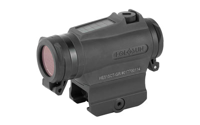Holosun Technologies Micro Titanium Red Dot | Green Reticle | Three Different Reticles | Solar | QD Mount | Black