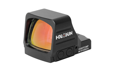 Holosun Technologies 507 Elite Competition | Red Dot | MRS Reticle (2 MOA Dot with 8/20/32 MOA Circle) | 1.1"x0.87" Objective Lens | Matte | Black