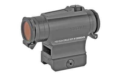 Holosun Technologies Micro Red Dot | 2 MOA Dot with 65 MOA Circle or 2 MOA Dot | QD Mount | Removeable/Rotating Flip Lens Caps | Side Battery | Black