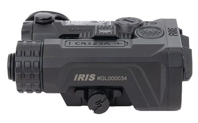 Holosun Technologies IRIS 3 | Triple Function | Rifle Illuminator & Laser/Infrared System | Green/IR Laser | IR Illuminator | Fits Picatinny | Remote Dual Activated Button | Anodized Finish | Black