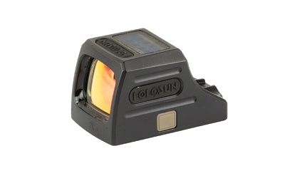 Holosun Technologies SCS | Green Dot Sight | Non-Magnified | 2 MOA Dot | Anodized Finish | Black | Solar with Internal Battery