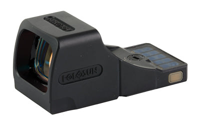Holosun Technologies SCS | Green Dot Sight | Non-Magnified | Fits S&W M&P 2.0 Fullsize 9/40 with Factory Optic Cut | Green Ring & 2 MOA Dot | Matte Finish | Black | Solar with Internal Battery