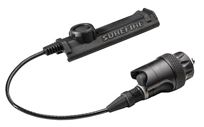 Surefire Remote Switch | Scoutlight | Dual Sw/Tail Cap Assy For M6XX Scoutlight Series | Includes SR07 Rail Tape Switch | Black