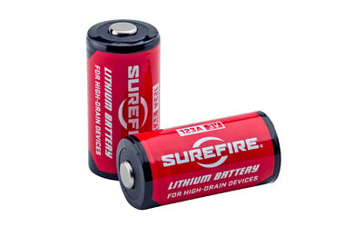 Surefire Fishbowl Battery Display | CR123A Lithium | 65 Pairs | Red