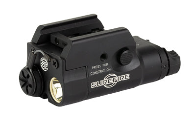 Surefire XC1 Compact Pistol Light | 300 Lumens | Matte Finish | Black | Includes 1x AAA Rechargeable NiMH Battery