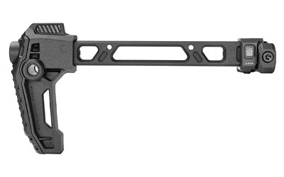 Strike Industries FSA Single Side Folding Stock | Fits 1913 Interfaces | Matte Finish | Black