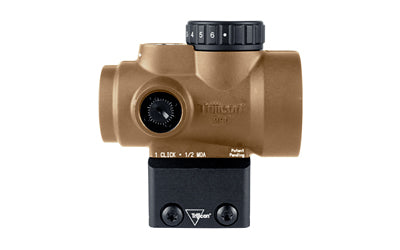 Trijicon MRO SD | Red Dot | 25mm Objective | 2 MOA Dot | Anodized Finish | Coyote Brown | Full Co-Witness Mount