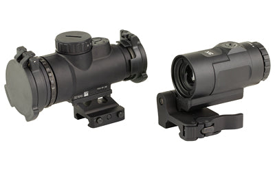 Trijicon MRO SD Patrol Combo | Red Dot with 3X Magnifier | 25mm Objective | 2 MOA Dot/68 MOA Segmented Circle | Matte Finish | Full Co-Witness Mount