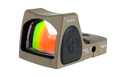 Trijicon Trijicon Dual Defense Kit | RMR | Reflex Sight | Red Dot | 3.25 MOA | Adjustable LED | Flat Dark Earth | Includes M17/18 Mount with Integrated Suppressor/Optic Height Sights