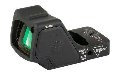 Trijicon RMR HD | Reflex Sight | 55 MOA Segmented Ring w/1 MOA Dot | Matte Finish | Black | Forward Facing Light Sensor
