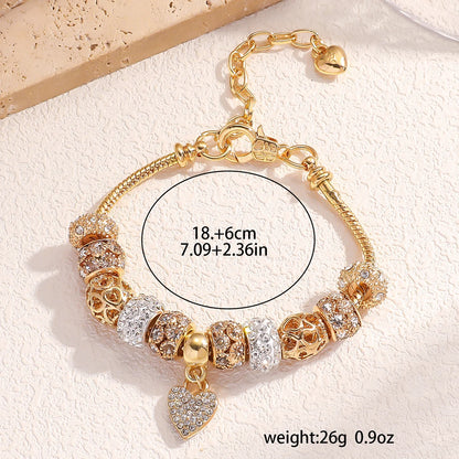 1 Women's Fashion Panjiadorado Element Love Bracelet, Suitable for Dating, Travel Banquets, Parties, Festivals, Fashion Gifts