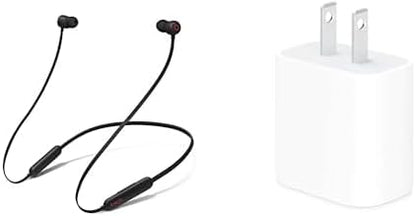 Beats Flex Wireless Earbuds - Apple W1 Headphone Chip, Magnetic Earphones, Class 1 Bluetooth, 12 Hours of Listening Time, Built-in Microphone - Black