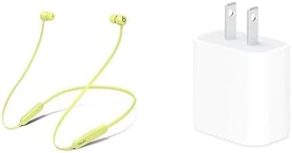 Beats Flex Wireless Earbuds - Apple W1 Headphone Chip, Magnetic Earphones, Class 1 Bluetooth, 12 Hours of Listening Time, Built-in Microphone - Black
