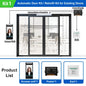 8" Multi-Biometric Access Control & Attendance Terminal - Face Fingerprint Palm Vein, WiFi 4G TCP/IP