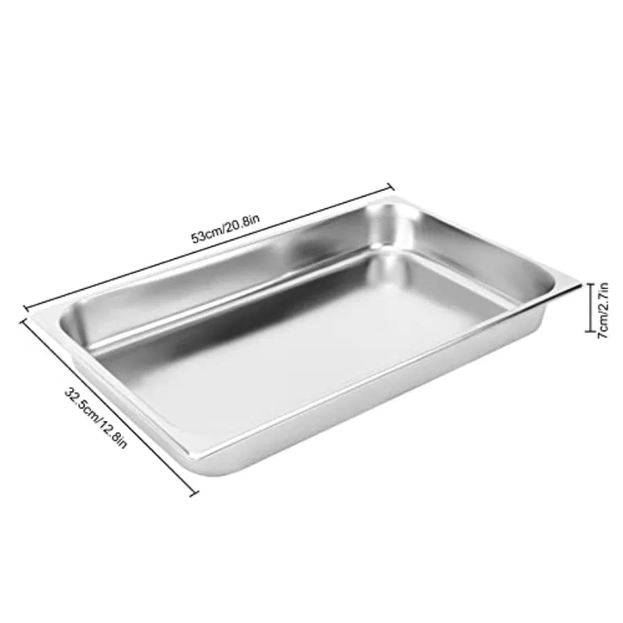 French Fry Food Warmer for restaurant use, stainless steel, silver, 110V 500W commercial dump station with adjustable temperatu