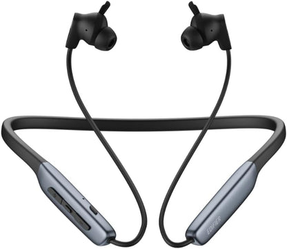 Edifier W280NB Pro Neckband Bluetooth Wireless Headphones, IP55, Black | -45dB Hybrid Active Noise Cancellation, Hi-Res Audio with LDAC, Bluetooth 5.4 Multipoint, 23H Playtime, Low Latency Game Mode