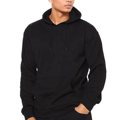Casual Unisex Hoodies Sweatshirt for Men Women, Comfortable Lightweight Fleece Adult Pullover with Pockets