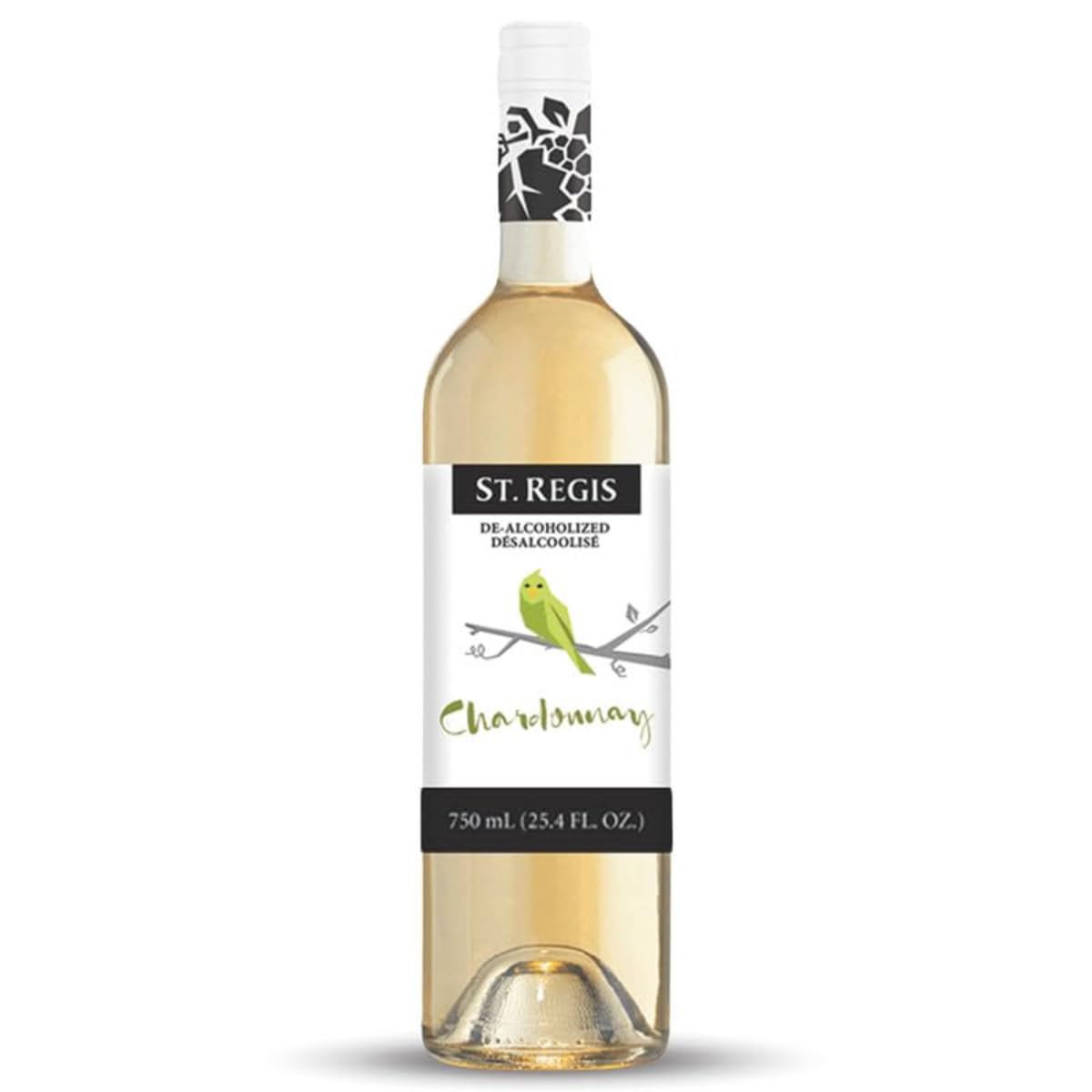 ST. REGIS Non-Alcoholic Cabernet Sauvignon, 25.4 Fl Oz (2 Pack) - Low Calorie, Low Sugar - Fruity & Spicy Rich Flavor from Spain