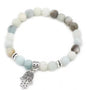 Women Beaded Bracelet Set | Colorful Boho Stackable Trendy Design with Crystal Accents Multilayer Bangle Bracelet | Fashion Stretch Braclets Jewelry for Women