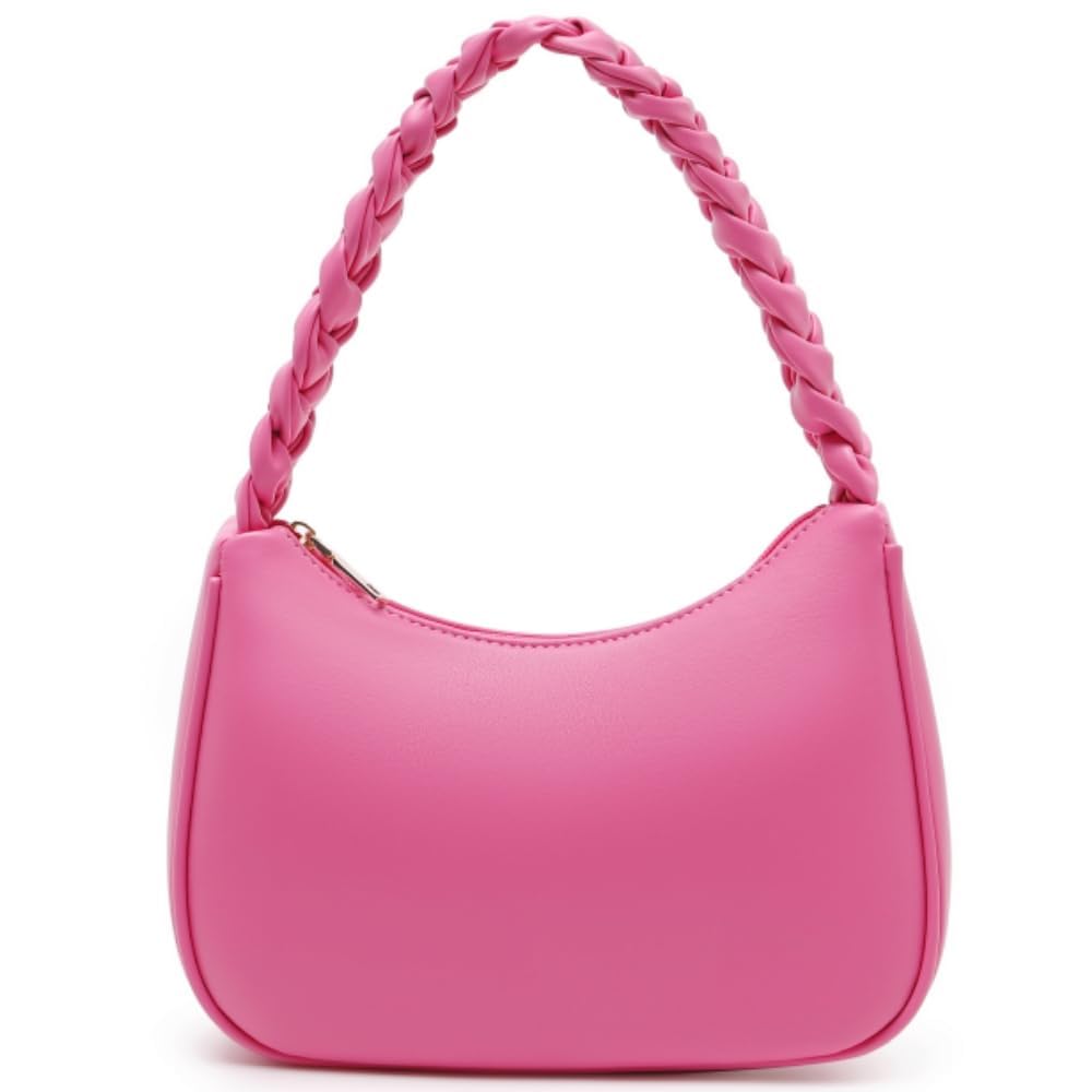 CYHTWSDJ Shoulder Bags for Women, Cute Hobo Tote Handbag Mini Clutch Purse with Zipper Closure