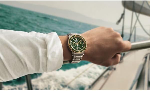 Bulova Men's Marine Star Series C Two-Tone Stainless Steel 6-Hand Chronograph Quartz Watch