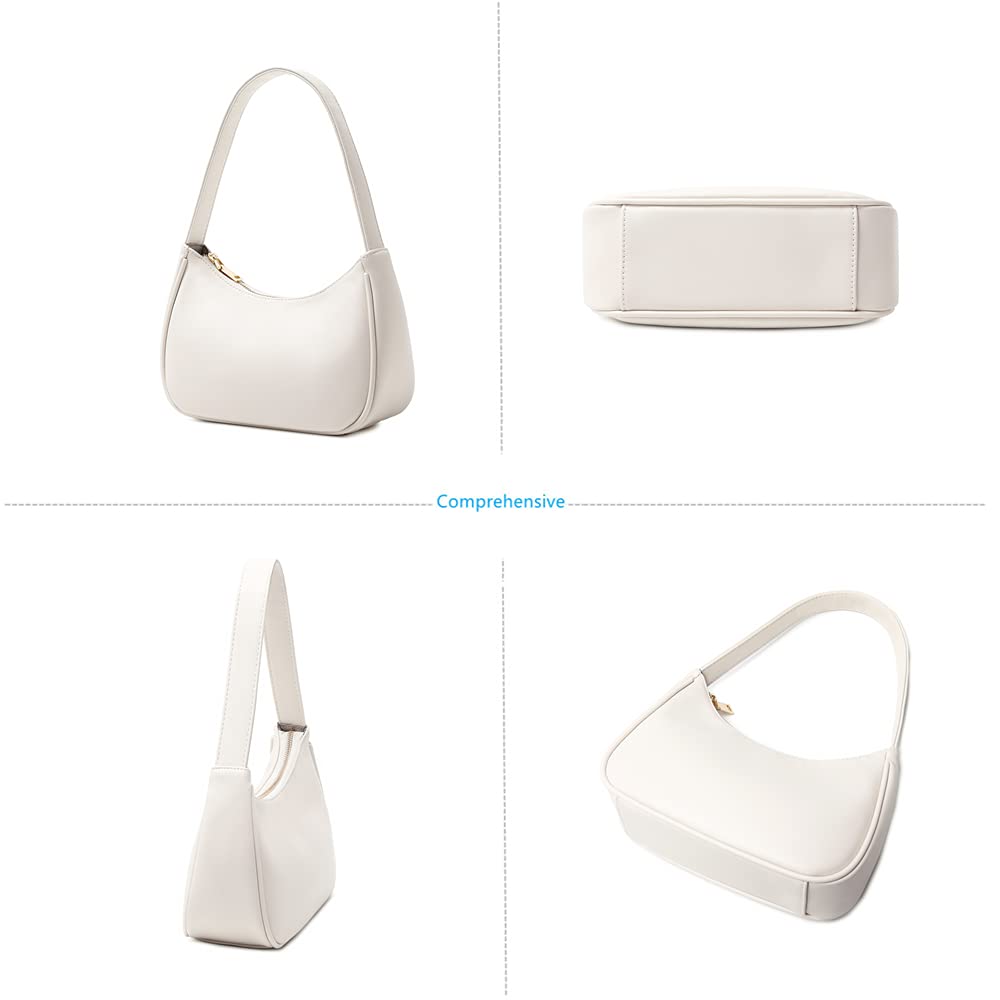 CYHTWSDJ Shoulder Bags for Women, Cute Hobo Tote Handbag Mini Clutch Purse with Zipper Closure