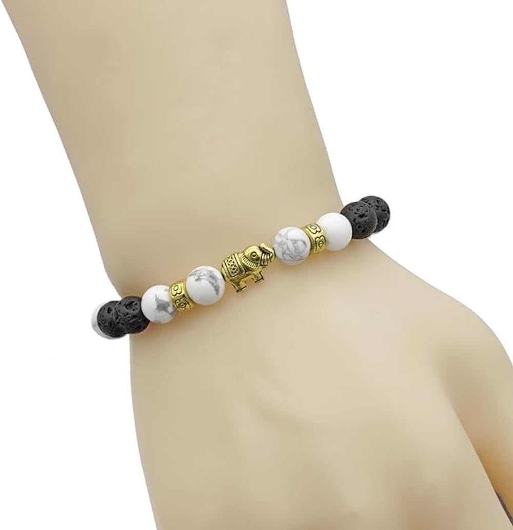 Women Beaded Bracelet Set | Colorful Boho Stackable Trendy Design with Crystal Accents Multilayer Bangle Bracelet | Fashion Stretch Braclets Jewelry for Women