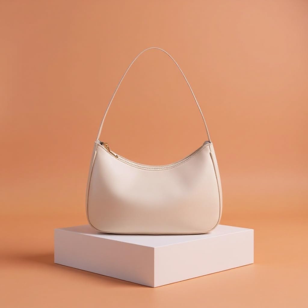 CYHTWSDJ Shoulder Bags for Women, Cute Hobo Tote Handbag Mini Clutch Purse with Zipper Closure