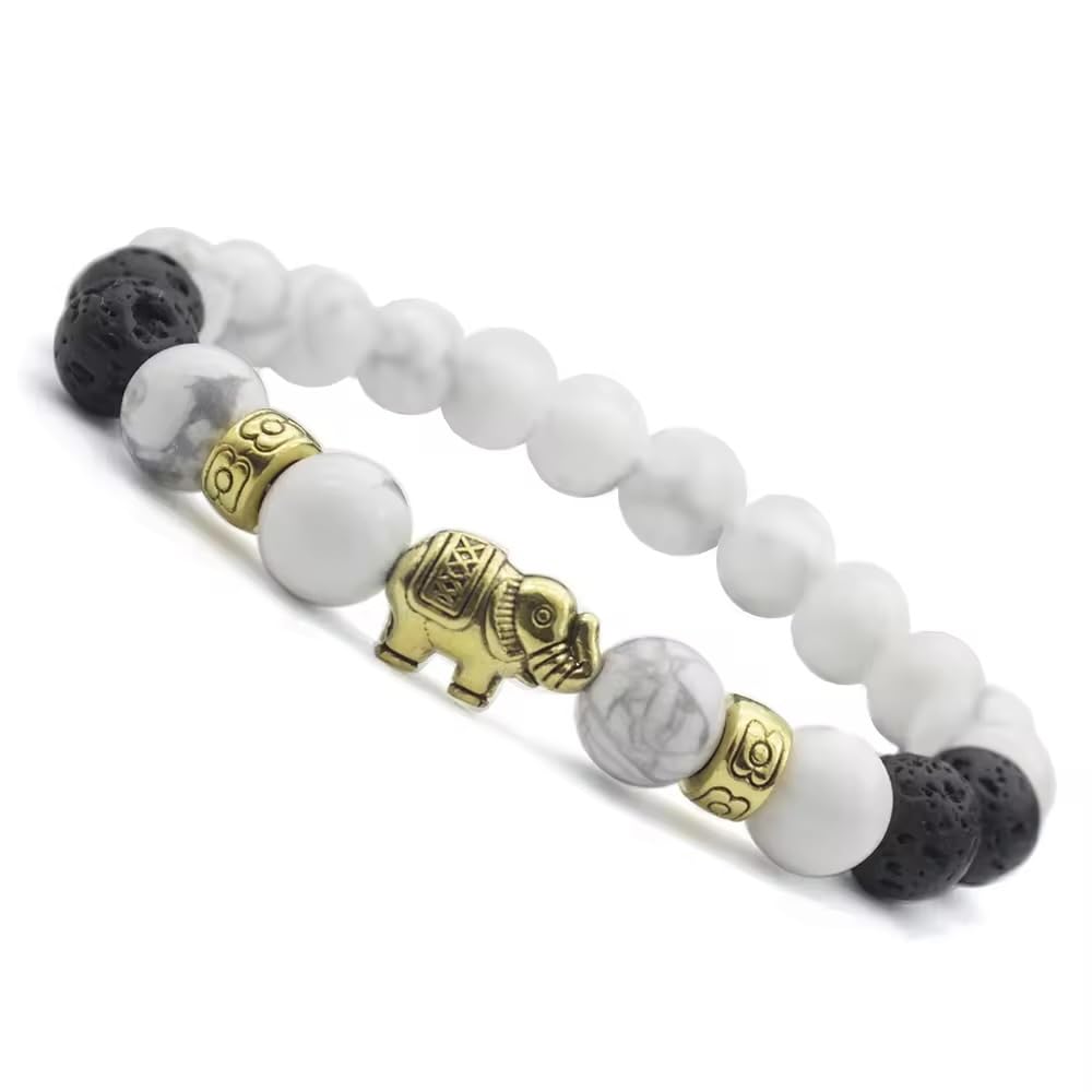 Women Beaded Bracelet Set | Colorful Boho Stackable Trendy Design with Crystal Accents Multilayer Bangle Bracelet | Fashion Stretch Braclets Jewelry for Women