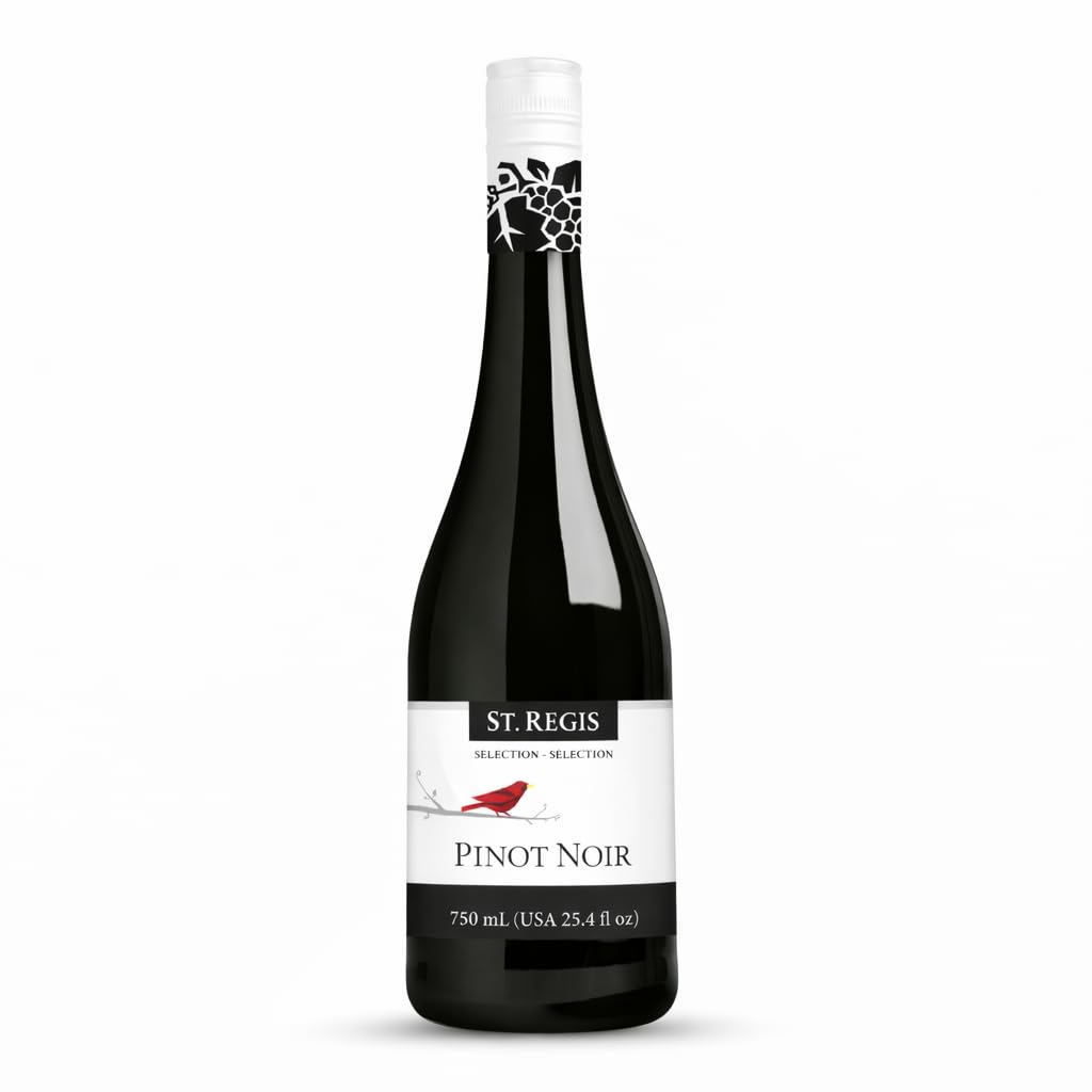 ST. REGIS Non-Alcoholic Cabernet Sauvignon, 25.4 Fl Oz (2 Pack) - Low Calorie, Low Sugar - Fruity & Spicy Rich Flavor from Spain