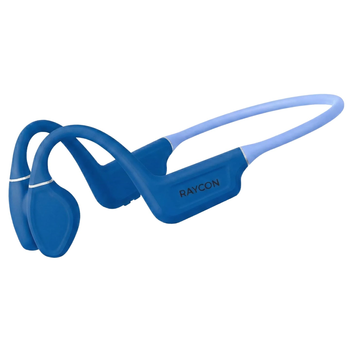 Raycon Bone Conduction Headphones Bluetooth - Open Ear Running Headphones, Sweat & Water-Resistant Earbuds with Mic for Sports & Workouts, 13hr Playtime (Gray)