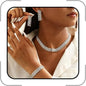 Chunky Gold Jewelry Sets for Women 14K Gold Plated Necklace Earrings Bracelet Set Cuban Link Thick Choker Necklace Punk Statement Necklaces Earrings Bracelet Set Fashion Jewelry Gift for Women