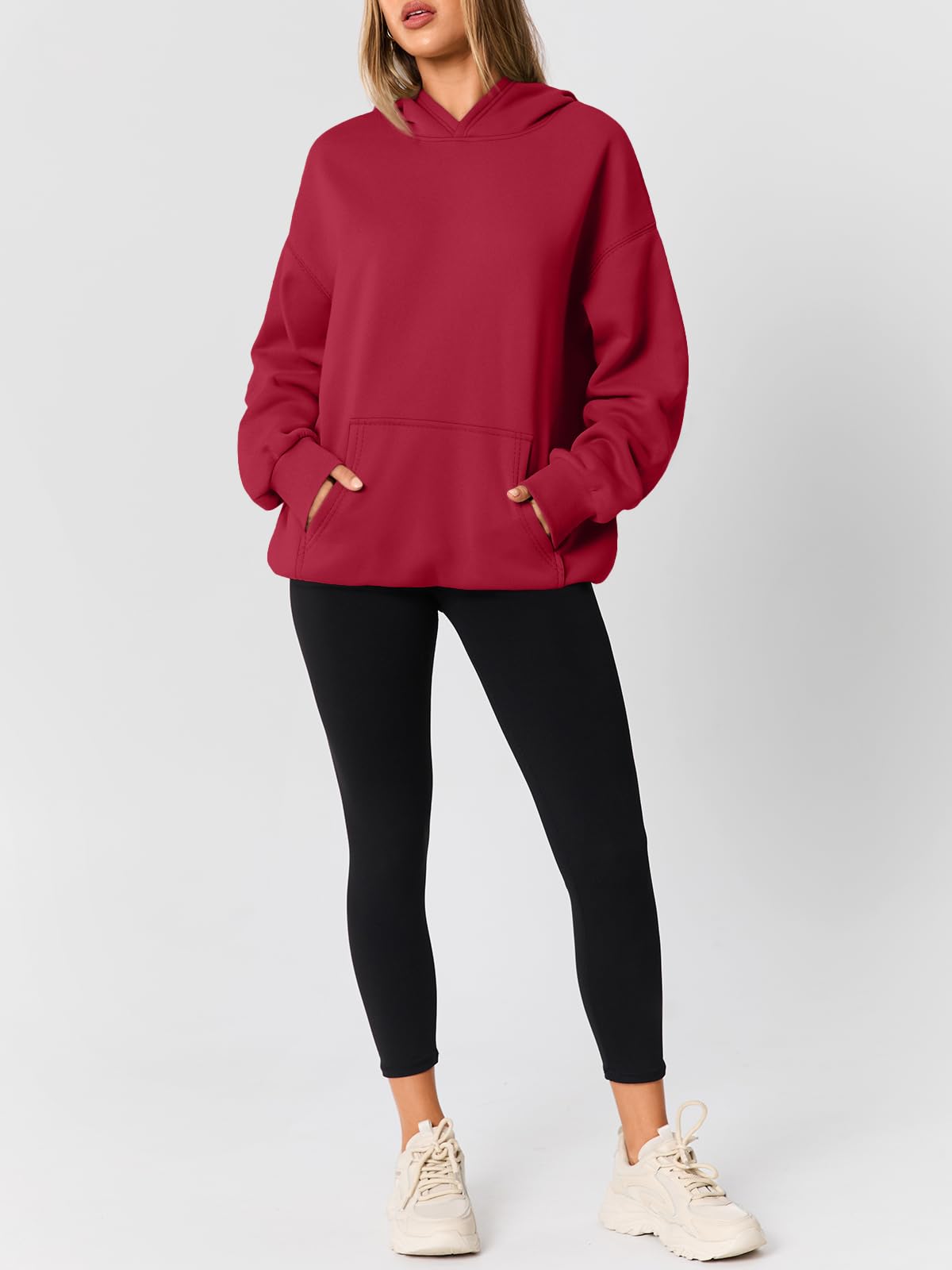 AUTOMET Womens Oversized Hoodies Trendy Pullover Sweatshirts | Comfrt Wear, Oversized Fit Soft Fleece Pullover, Perfect For Trendy Streetwear, College Outfits, And Daily Home Wear