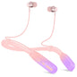 Lecefty Neckband Bluetooth Headphones, 200H Extra Long Playtime Wireless Stereo Neckband Earbuds with Microphone, Waterproof Balanced Armature Drivers in Ear Headset for Sports/Workout (Cyan Green)
