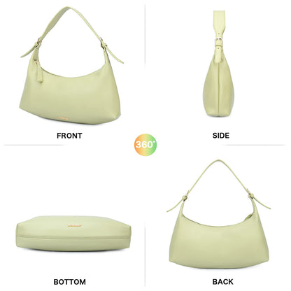 Montana West MEDIUM Shoulder Purses for Women Crescent Hobo Bags Trendy Purses