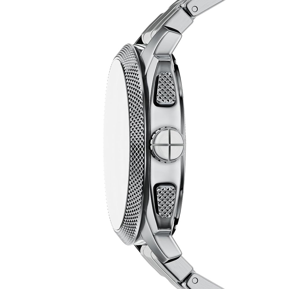 Fossil Men's Watch, Machine Stainless Steel Chronograph Watch for Men