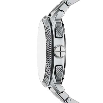 Fossil Men's Watch, Machine Stainless Steel Chronograph Watch for Men