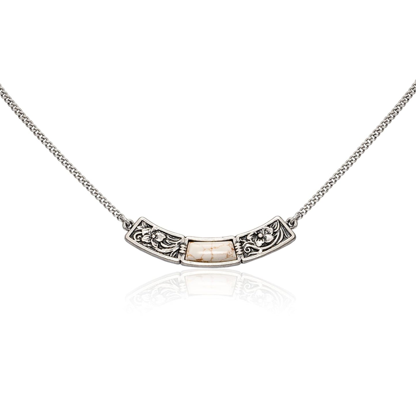Wrangler Couture Turquoise Jewelry for Women, Western Jewelry Necklace | 14K Gold & Silver Plating, Silver Jewelry Necklace, Country Jewelry with Gift Box