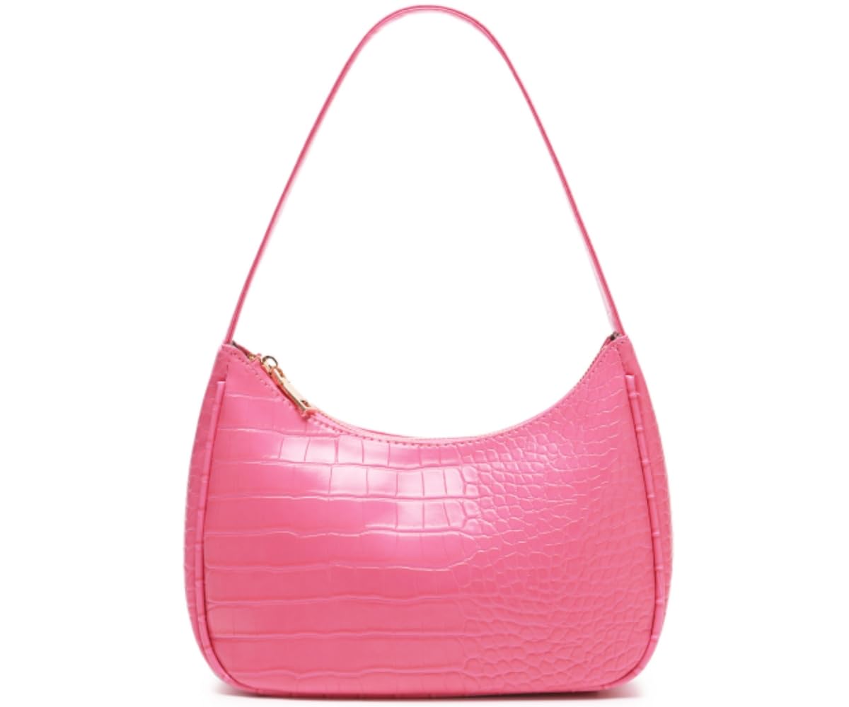 CYHTWSDJ Shoulder Bags for Women, Cute Hobo Tote Handbag Mini Clutch Purse with Zipper Closure