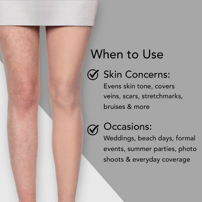 Dermablend Leg and Body Makeup Foundation with SPF 25