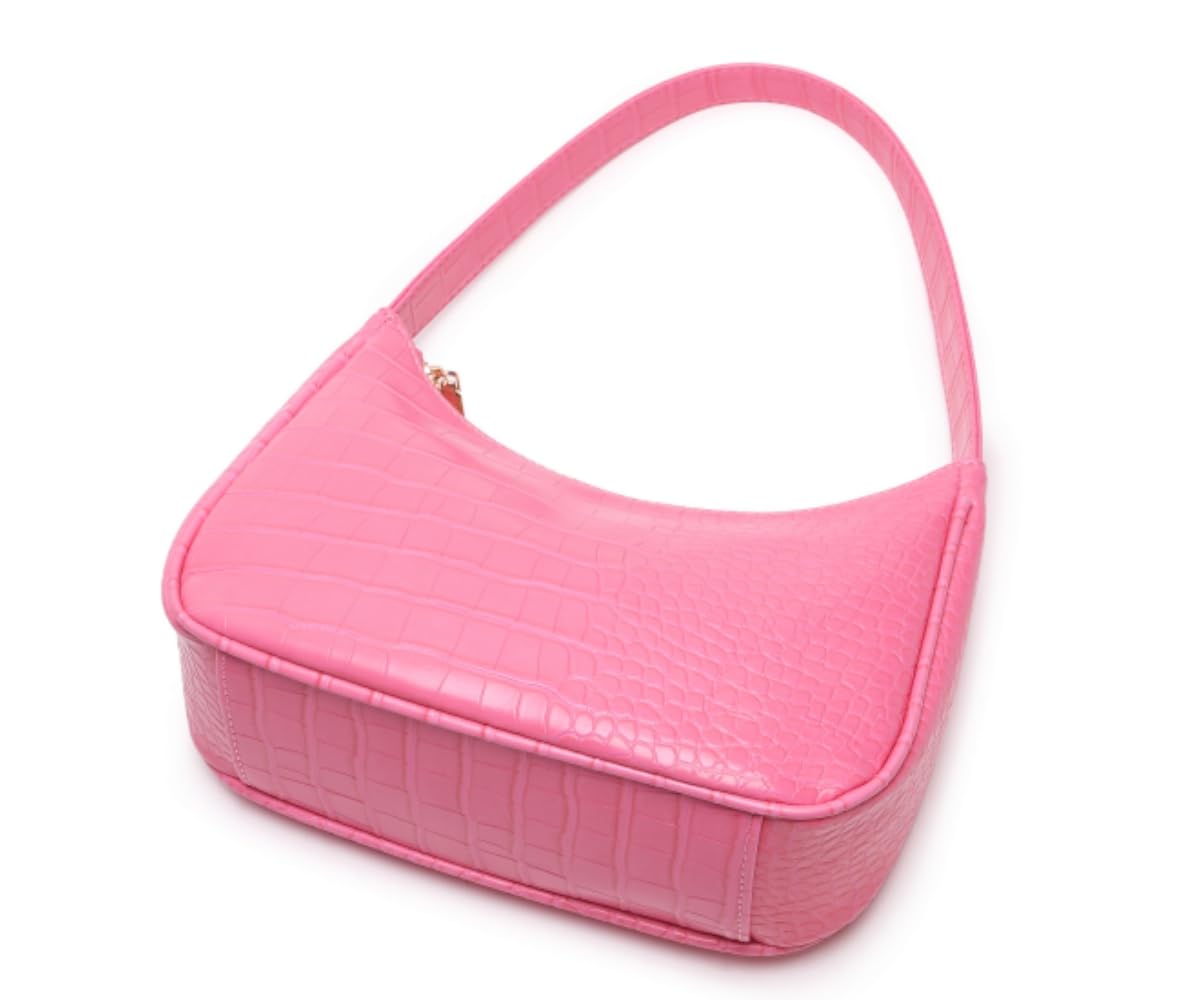 CYHTWSDJ Shoulder Bags for Women, Cute Hobo Tote Handbag Mini Clutch Purse with Zipper Closure
