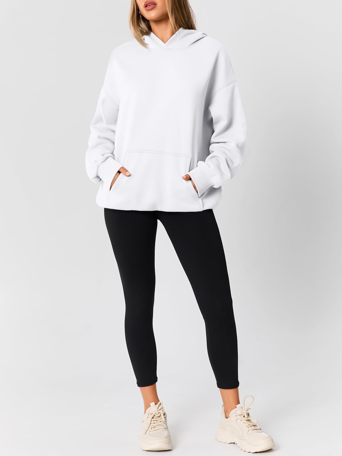 AUTOMET Womens Oversized Hoodies Trendy Pullover Sweatshirts | Comfrt Wear, Oversized Fit Soft Fleece Pullover, Perfect For Trendy Streetwear, College Outfits, And Daily Home Wear
