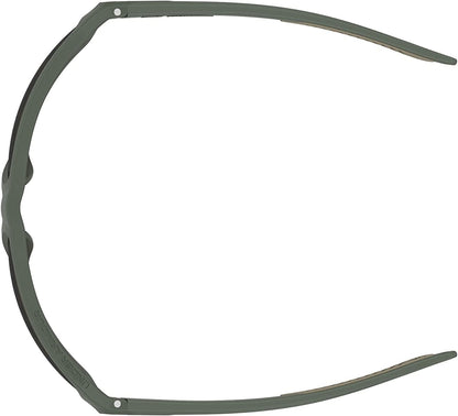 UA Recon Square Sunglasses, Baroque Green Frame w/ Polarized Brown HC Lenses (1374558)