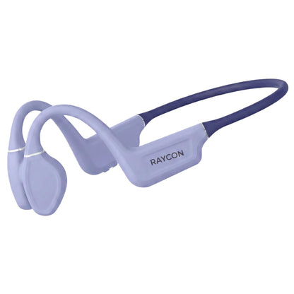 Raycon Bone Conduction Headphones Bluetooth - Open Ear Running Headphones, Sweat & Water-Resistant Earbuds with Mic for Sports & Workouts, 13hr Playtime (Gray)