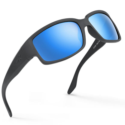 KastKing Skidaway Polarized Sport Sunglasses for Men and Women,Ideal for Driving Fishing Cycling and Running,UV Protection
