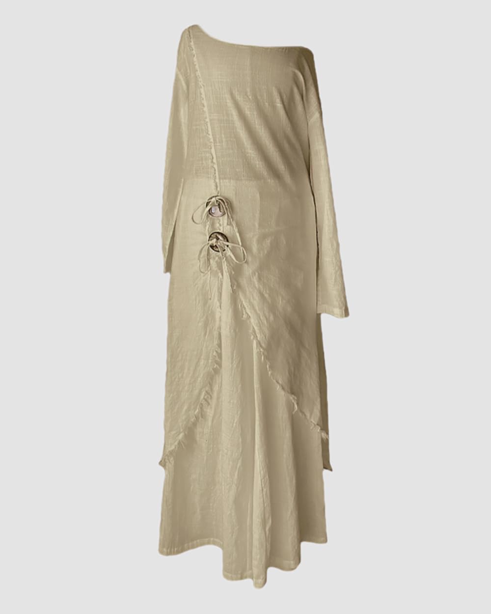 CHICME Women's Linen 2 Piece Vacation Set Cold Shoulder Wide Leg Pants | Lightweight Linen-Blend Fabric. Cold Shoulder Design. Perfect for Vacations, Travel, and Everyday Wear.
