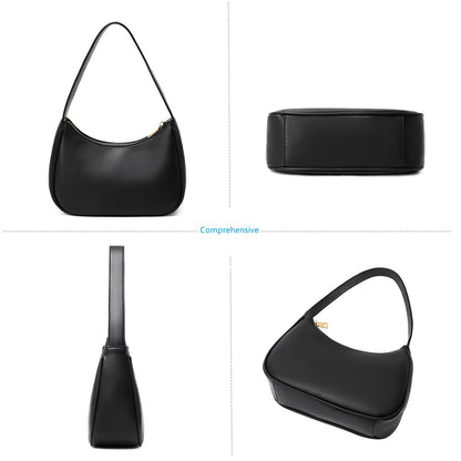 CYHTWSDJ Shoulder Bags for Women, Cute Hobo Tote Handbag Mini Clutch Purse with Zipper Closure